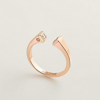 【シンプルで合わせやすさ◎】HERMES Clou de forgeリング Clou de forge ring, large model | Hermès USA